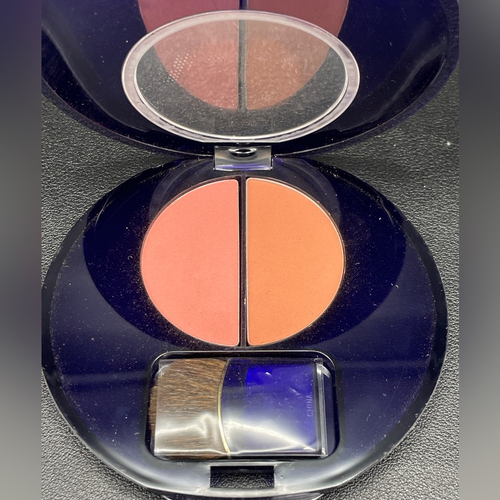 Estee Lauder Blush All Day Natural Cheek Color 04 Pink Cloud 21 Cinnamon Compact